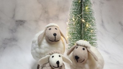 🧶 득템! 엄마표 뜨개양인형으로 행복 충전🐑💕